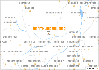 map of Ban Thung Sawang