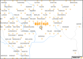 map of Bản Thưn