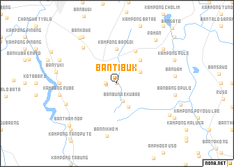 map of Ban Ti Buk