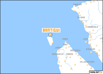 map of Bantigui