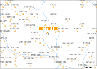 map of Ban Tintôk
