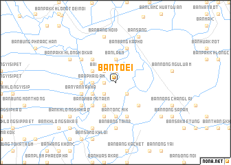 map of Ban Toei