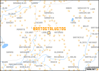 map of Bantog-Talugtog
