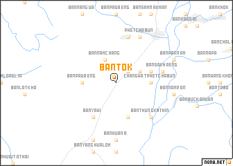 map of Ban Tok