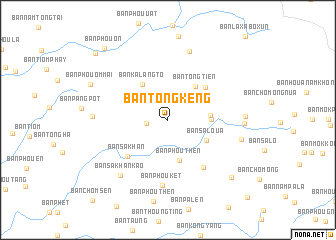 map of Ban Tôngkéng