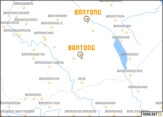 map of Ban Tong