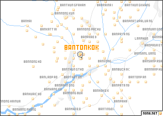 map of Ban Ton Kok