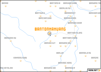 map of Ban Ton Mamuang