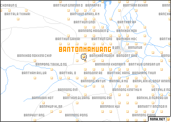 map of Ban Ton Mamuang