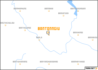 map of Ban Ton Ngiu