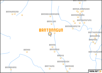 map of Ban Ton Ngun