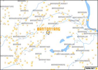 map of Ban Ton Yang