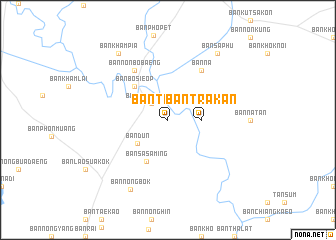 map of Ban Trakan