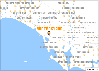 map of Ban Trok Yang