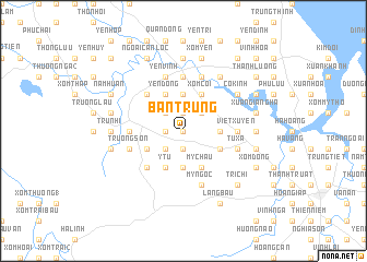 map of Ban Trung