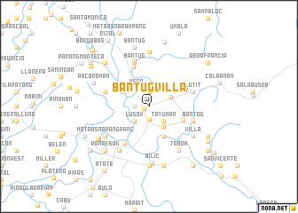 map of Bantug-Villa