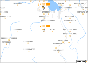 map of Ban Tun