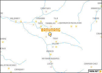 map of Banunang