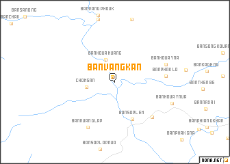 map of Ban Vangkan