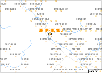 map of Ban Vangmou