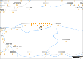 map of Ban Vangngak