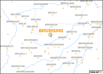 map of Ban Vangpao