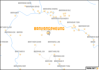 map of Ban Vangpheung