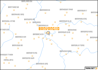 map of Ban Vangxô