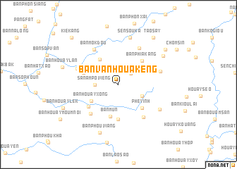 map of Ban Van Houa Keng