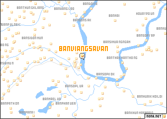 map of Ban Viangsavan