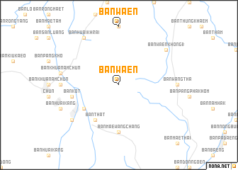 map of Ban Waen