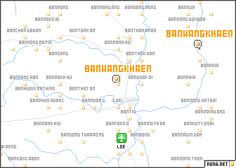 map of Ban Wang Khaen