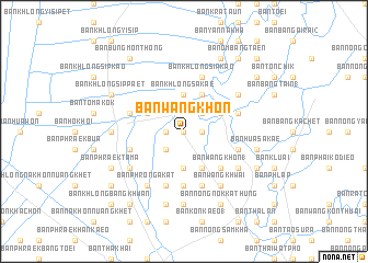 map of Ban Wang Khon