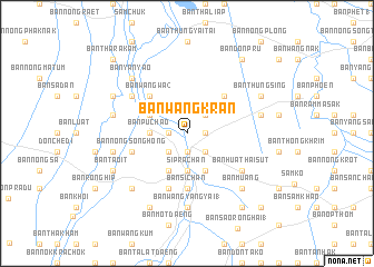 map of Ban Wang Kran