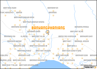 map of Ban Wang Phaniang