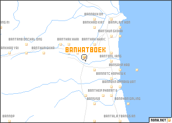 map of Ban Wat Boek