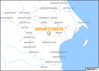 map of Ban Wat Chaeng