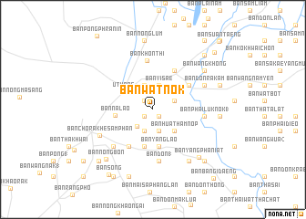 map of Ban Wat Nok