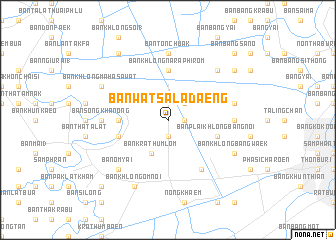 map of Ban Wat Sala Daeng