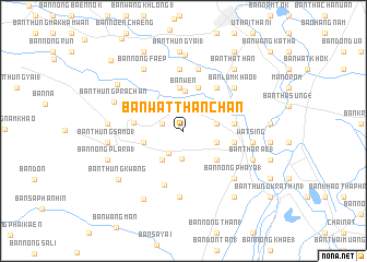 map of Ban Wat Than Chan