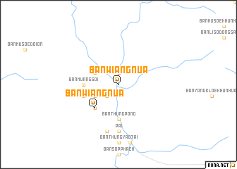 map of Ban Wiang Nua
