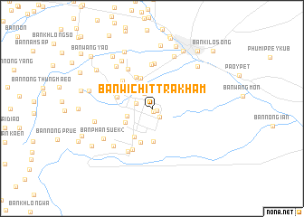 map of Ban Wichittrakham