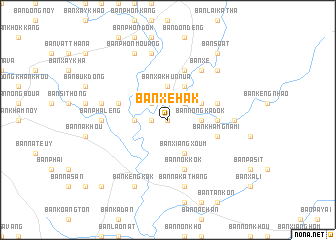 map of Ban Xéhak
