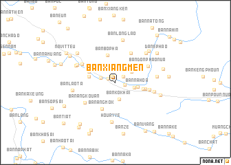 map of Ban Xiangmèn