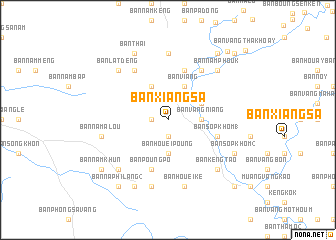 map of Ban Xiangsa