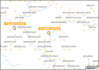 map of Ban Xiangsa