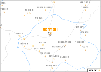 map of Banya II