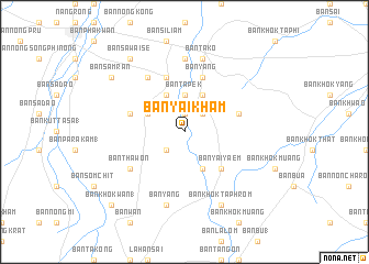 map of Ban Yai Kham