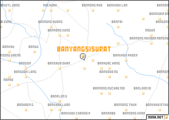 map of Ban Yang Si Surat