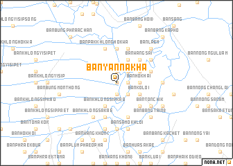 map of Ban Yan Na Kha